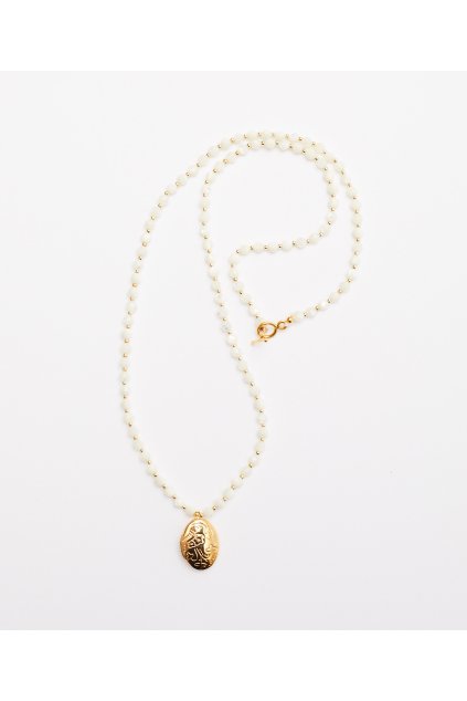 Náhrdelník Říční perlička & Amulet s fotkou