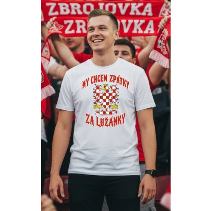 Triko My chcem zpátky za Lužánky