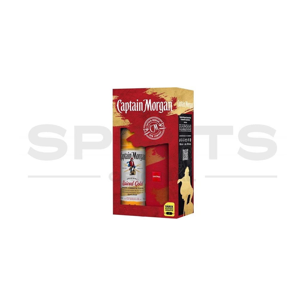 Captain Morgan Spiced Gold + Reproduktor