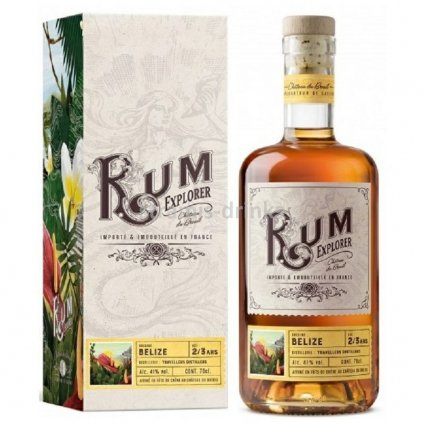Rum Explorer Belize 2/3 41% 0,7l