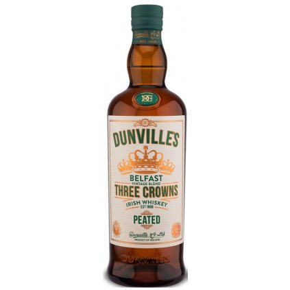 Dunville's Three Crowns Peated 43,5% 0,7l