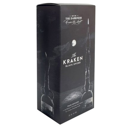 Kraken Black Spiced se svíčkou 40% 0,7l