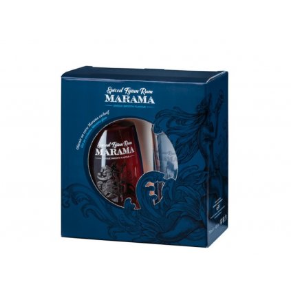 Marama Spiced Fijian Rum + Sklenice 40% 0,7l