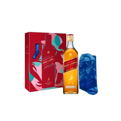 Johnnie Walker Red Label + Ponožky 40% 0,7l