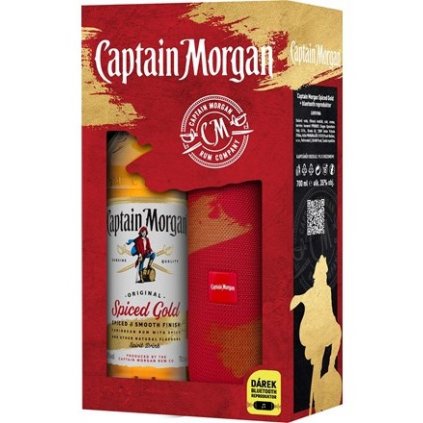 Captain Morgan Spiced Gold + Reproduktor