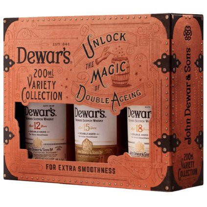 Dewars Variety Collection 40% 3x0,2l
