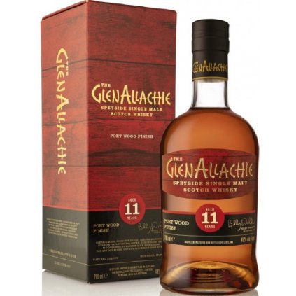 glenallachie 11yo port wood finish