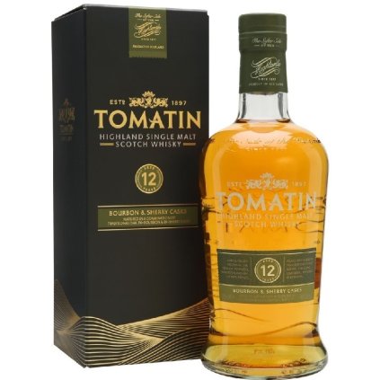 tomatin 12yo bourbon sherry 1L