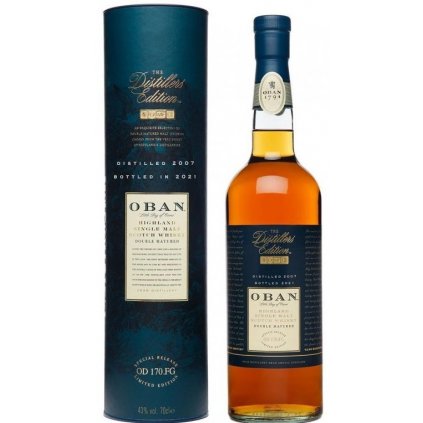 Oban Distillers Edition 2007 2021 43% 0,7l