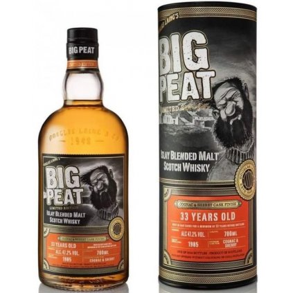 Big Peat Cognac & Sherry Cask Finish 33yo 47,2% 0,7l