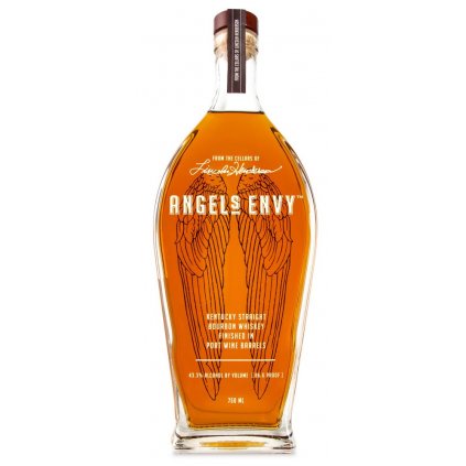 14586 angels envy kentucky straight bourbon whiskey finished in port wine barrels 43 3 0 7l