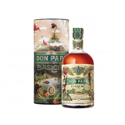 Don Papa Baroko Art 2022 CZ Eliška Podzimková 40% 0,7l