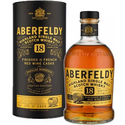 Aberfeldy 18yo Finished in French Red Wine Pauillac