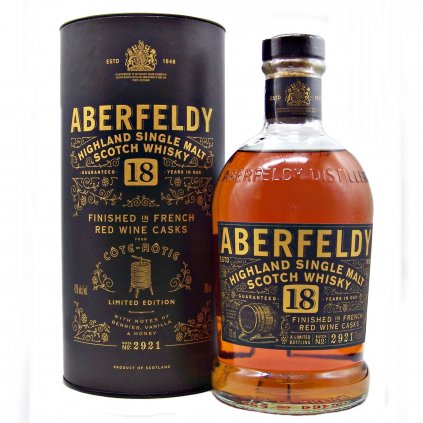 Aberfeldy 18yo Finished in French Red Wine Cote Rotie