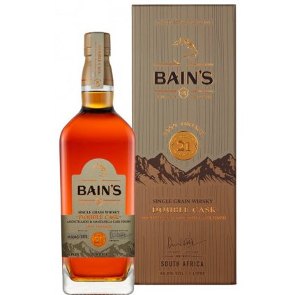 Bains Cape Mountain Whisky 21yo Double Cask Finish
