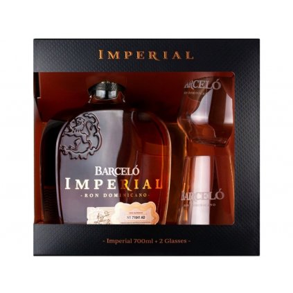 Barcelo Imperial + 2 sklenice