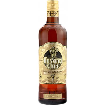 Havana Club Anejo 7yo Gold Bottle EOY 2023