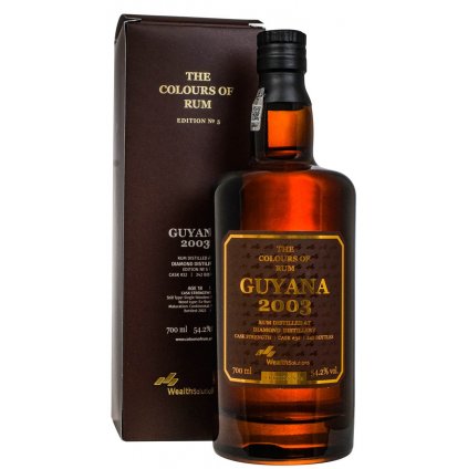 Colours of Rum Guyana 2003 Diamond 18yo Edition no.5