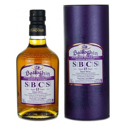 Ballechin 15yo SBCS Release 2022 Bourbon & Oloroso