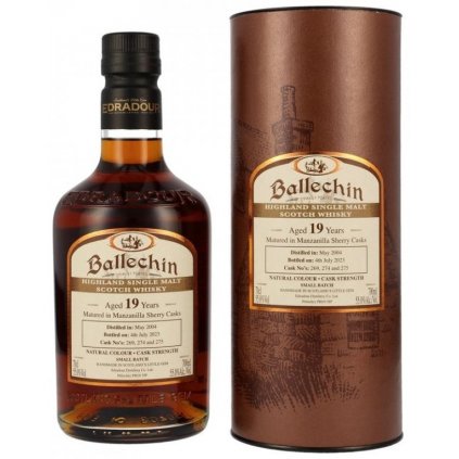 Ballechin 19yo Manzanila Sherry Casks