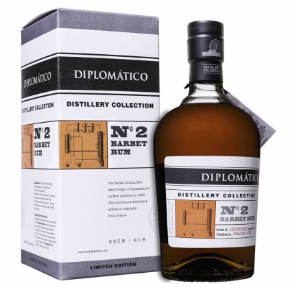 Diplomatico Distillery Collection No.2 Barbet Column Rum + Podpis 47% 0,7l