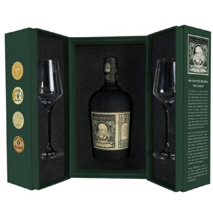 Diplomatico Reserva Exclusiva Perfect Ritual Pack 40% 0,7l