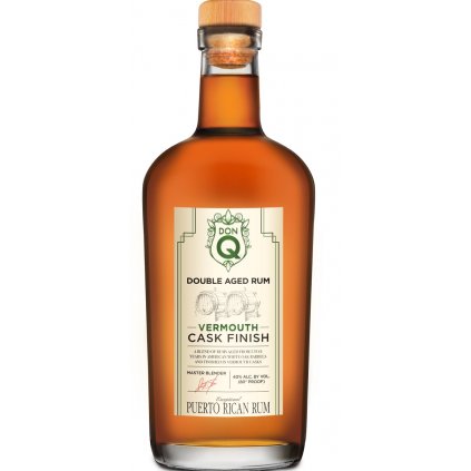 Don Q Double Aged Vermouth Cask Finish 40% 0,7l