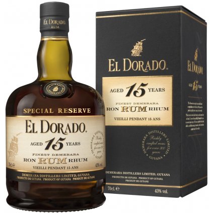 El Dorado 15y 43% 0,7l