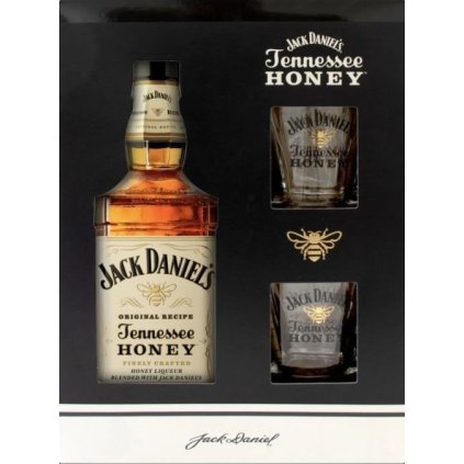 Jack Daniels Honey + 2 skla