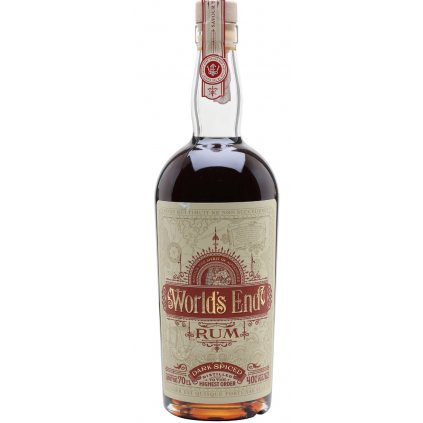 World´s End Rum Dark Spiced Spirit 40% 0,7l