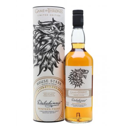 Dalwhinnie Winter's Frost Game of Thrones House Stark 43% 0,7l