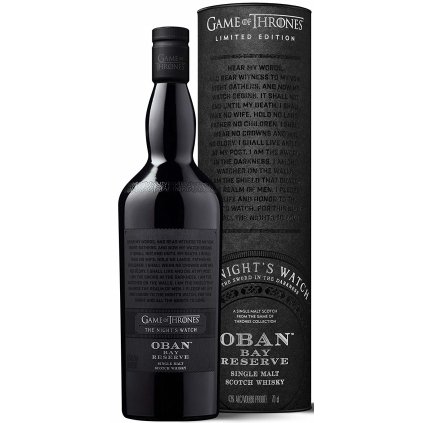 Oban Bay Reserve Game of Thrones Night's Watch