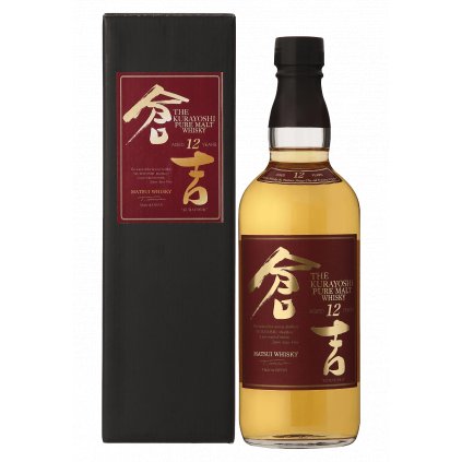 Kurayshi Pure Malt 12y Japanese Whisky 43% 0,7l