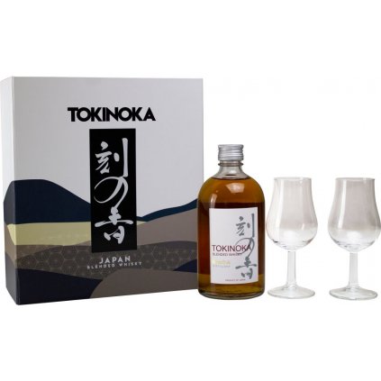 Tokinoka White + 2 skla 40% 0,5l