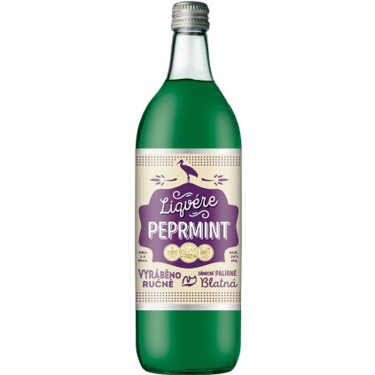Liqvére Peprmint 20% 1l