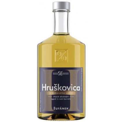 Hruškovica z Dubového Sudu 40% 0,5l