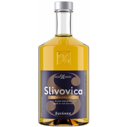 Slivovica z Dubového Sudu 45% 0,5l