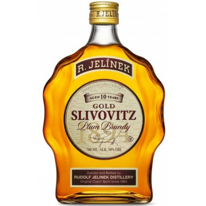 Slivovice 10y Zlatá Kosher 50% 0,7l