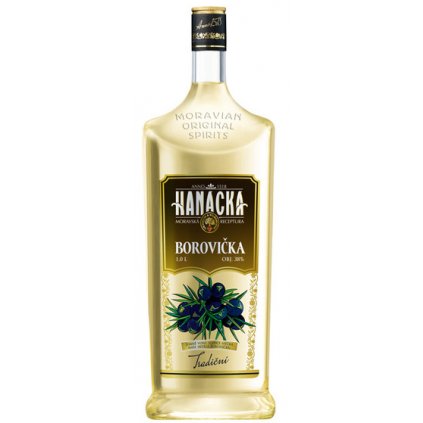 Hanácká Borovička 38% 1l