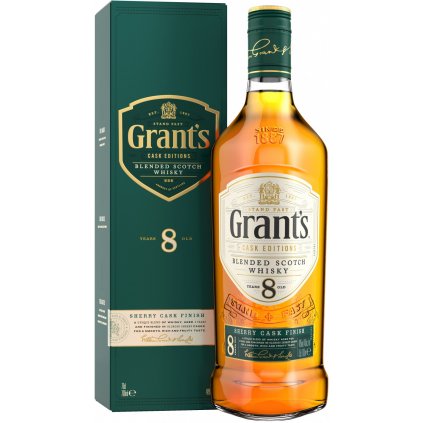 Grant's Sherry Cask Finish 8y 40% 0,7l
