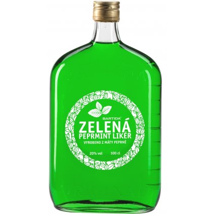 Bartida Zelená Peprmint 20% 1l