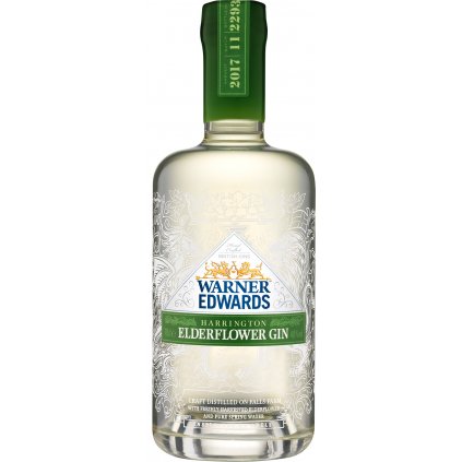 Warner Edwards Elderflower Gin 40% 0,7l