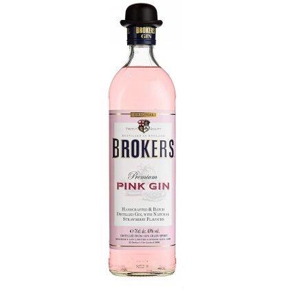 Brokers Pink Gin 40% 0,7l