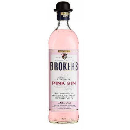 Brokers Pink Gin