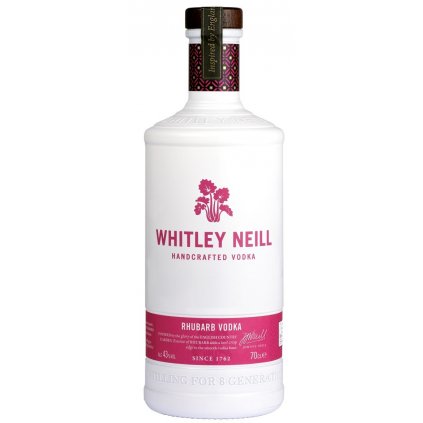 Whitley Neill Rhubarb Vodka 43% 0,7l