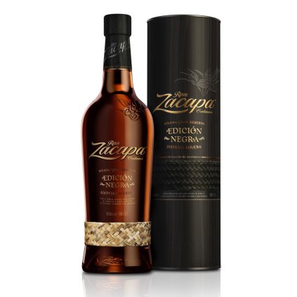 Ron Zacapa Edicion Negra tuba 43% 0,7l