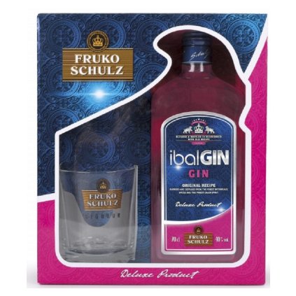 GIN Ibalgin + 1 sklenice 40% 0,7l