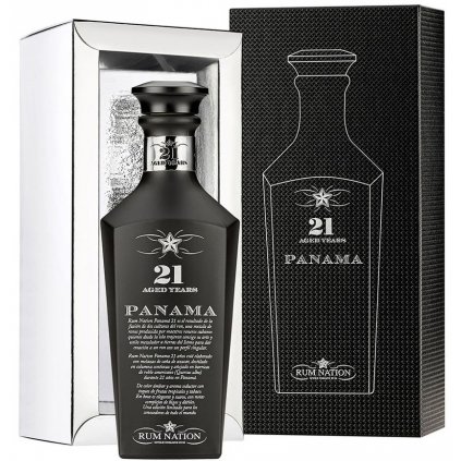 Nation Panama Black 21y 43% 0,7l