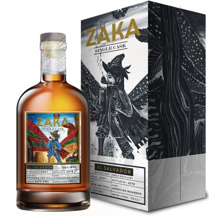 Zaka El Salvador Single Cask Rum No.2 42% 0,7l