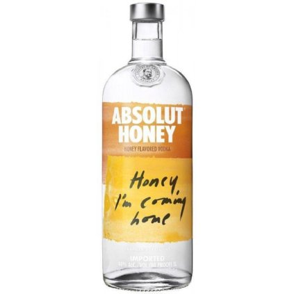absolut honey 1l